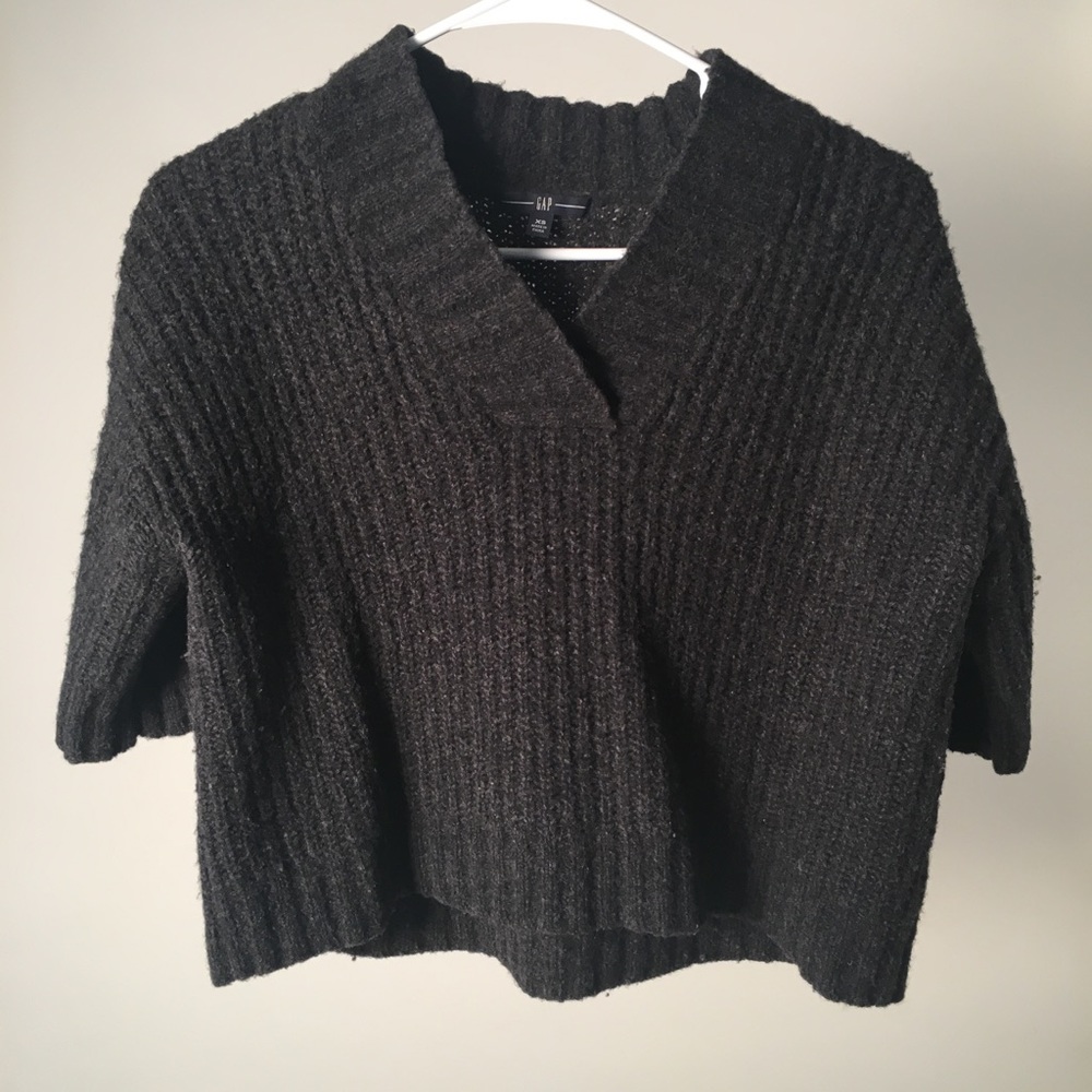 Gap cropped knit sweater